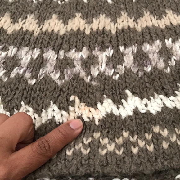 Free People through the storm sweater - Picture 5 of 8